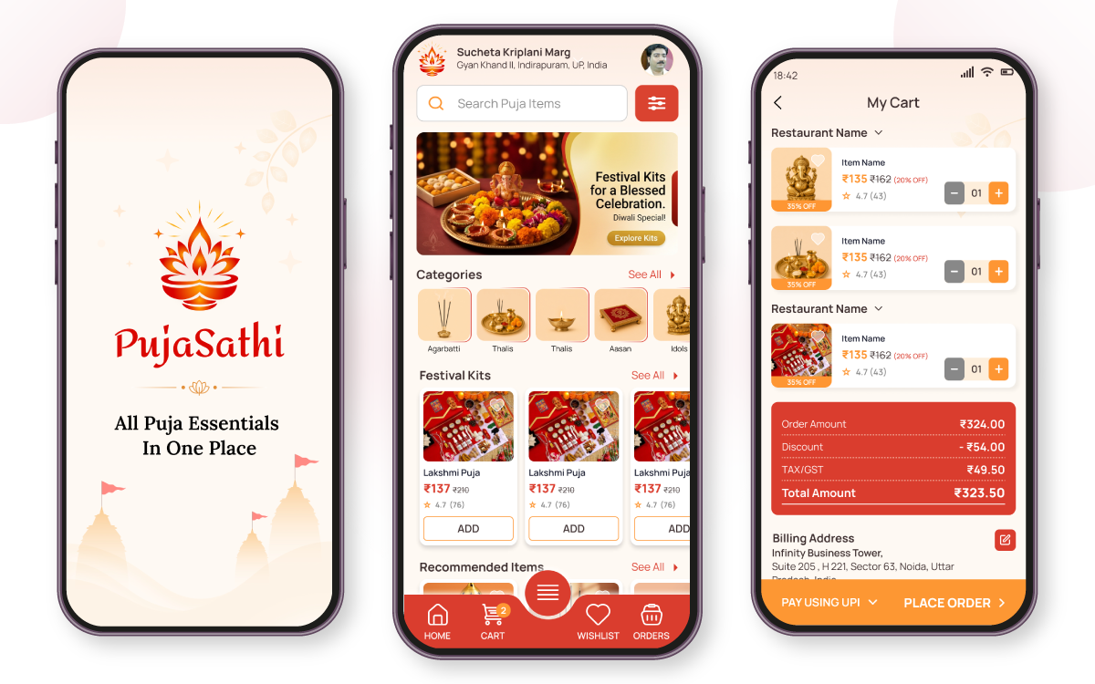 PujaSathi Portal App